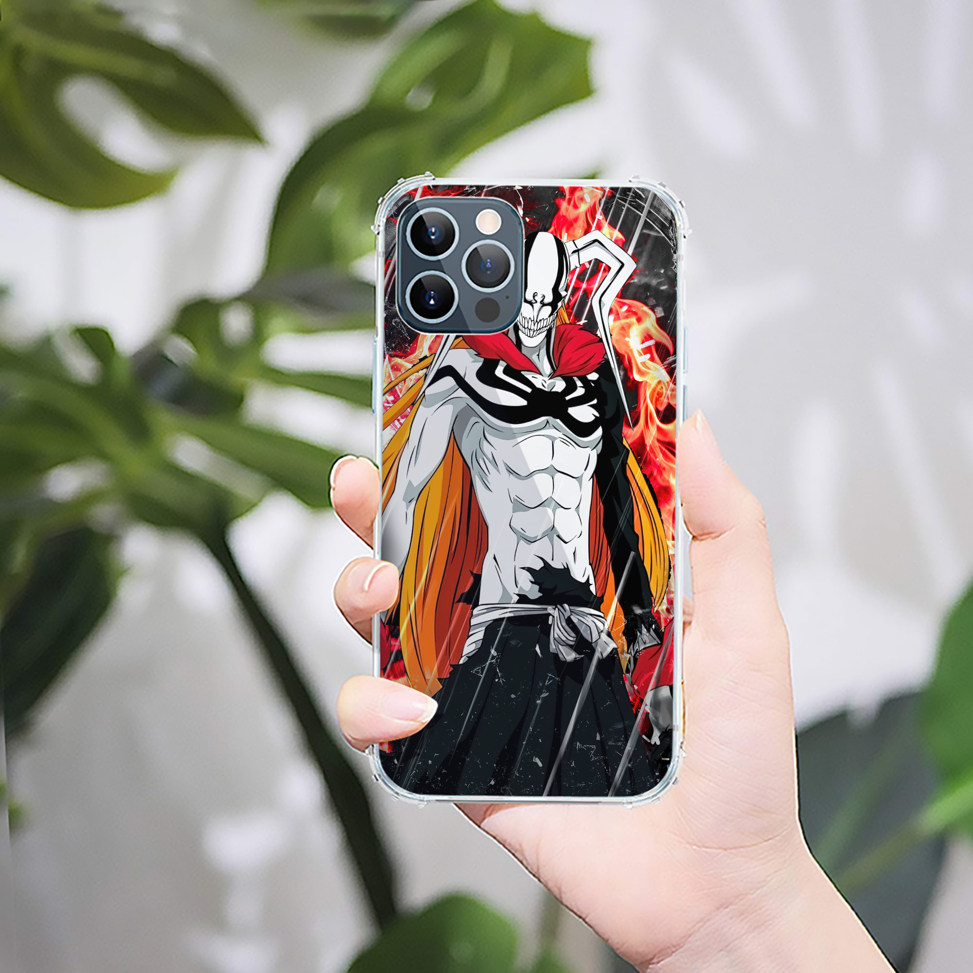 （画像用） ブリーチ BLEACH 【iPhone 12シリーズ対応】透明スマホケース（クリアソフトケース）